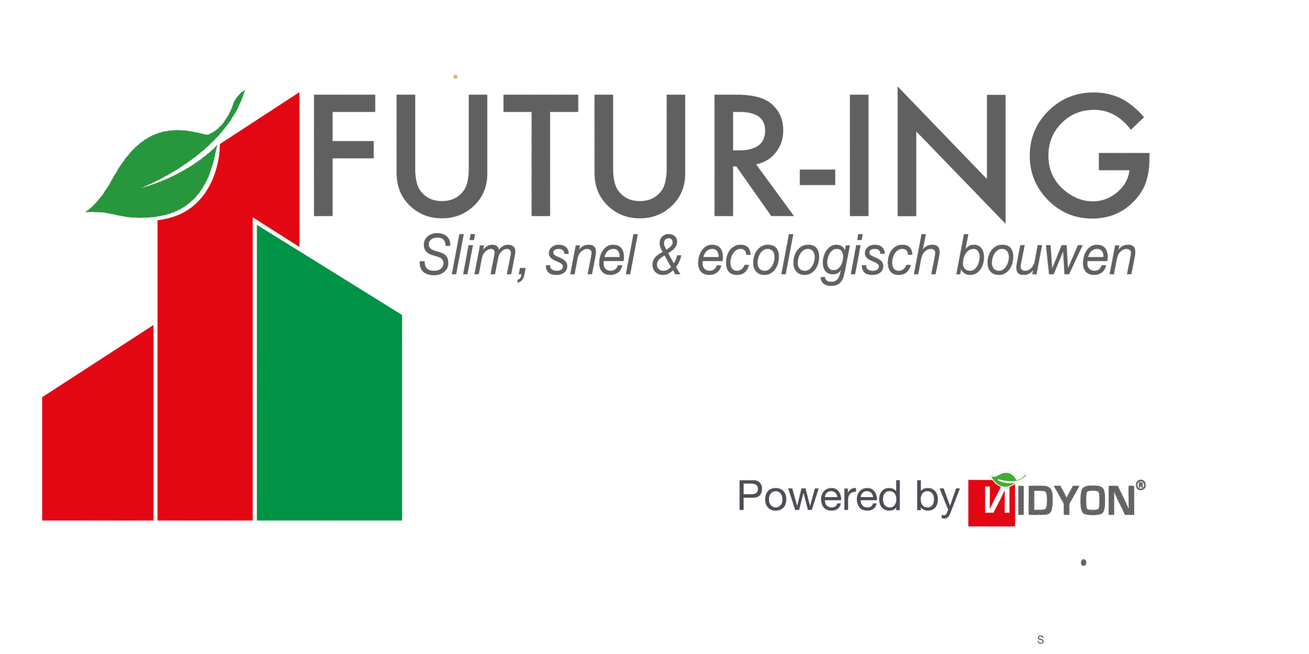 logo futuring - eps panelen, snel slim en ecologisch bouwen